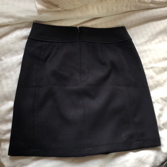 LOFT navy dress skirt - Picture 4 of 6